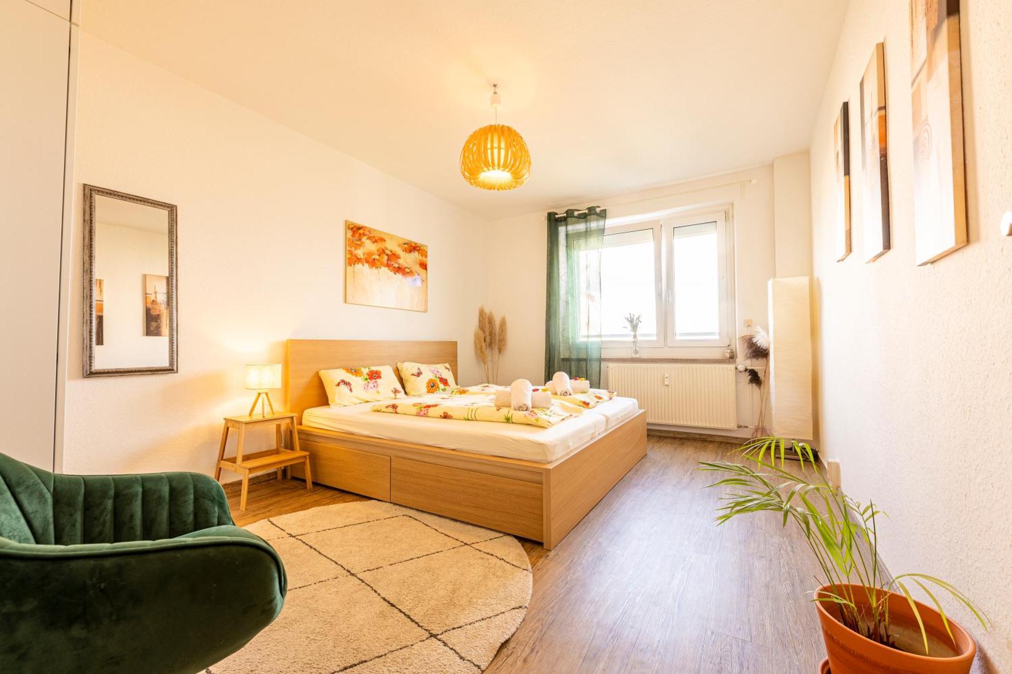 Phänomenaler Blick über Jena - Apartment mit Balkon und Netflix Exterior foto