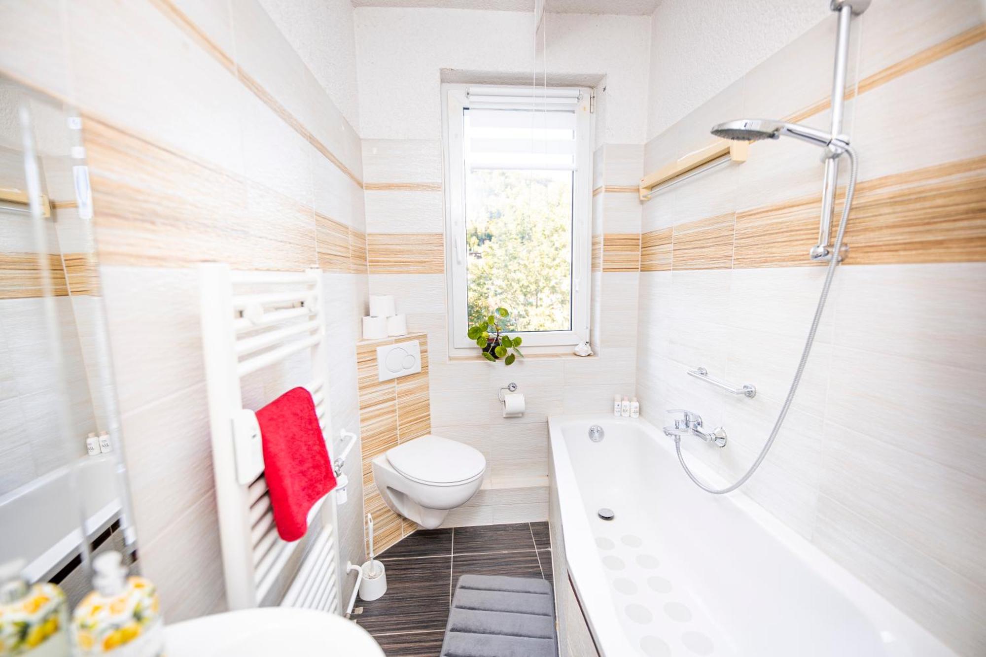 Phänomenaler Blick über Jena - Apartment mit Balkon und Netflix Exterior foto